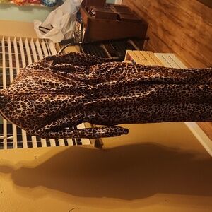 Adidas Leopard Print Jumpsuit